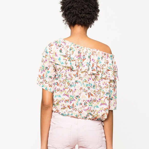 Zadig & Voltaire tease butterfly top - Picture 2 of 8